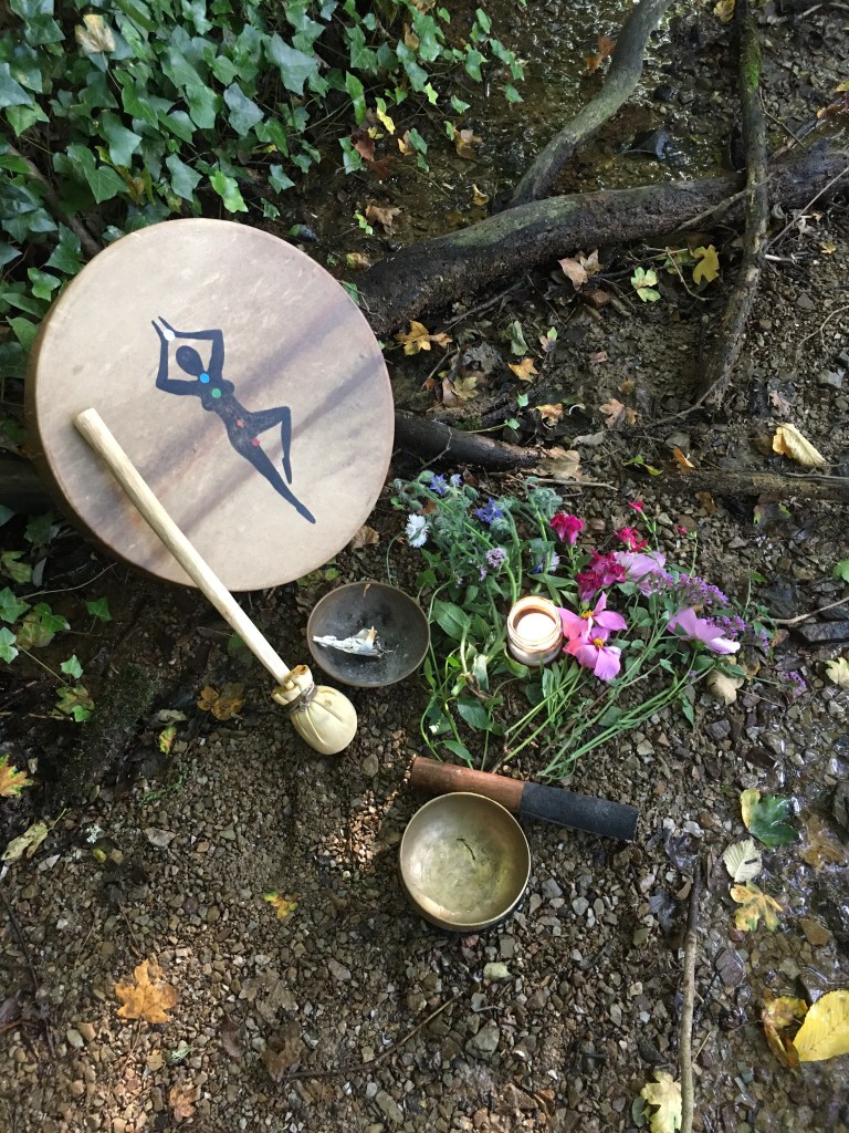 Working with Spirit. Working with Drum.